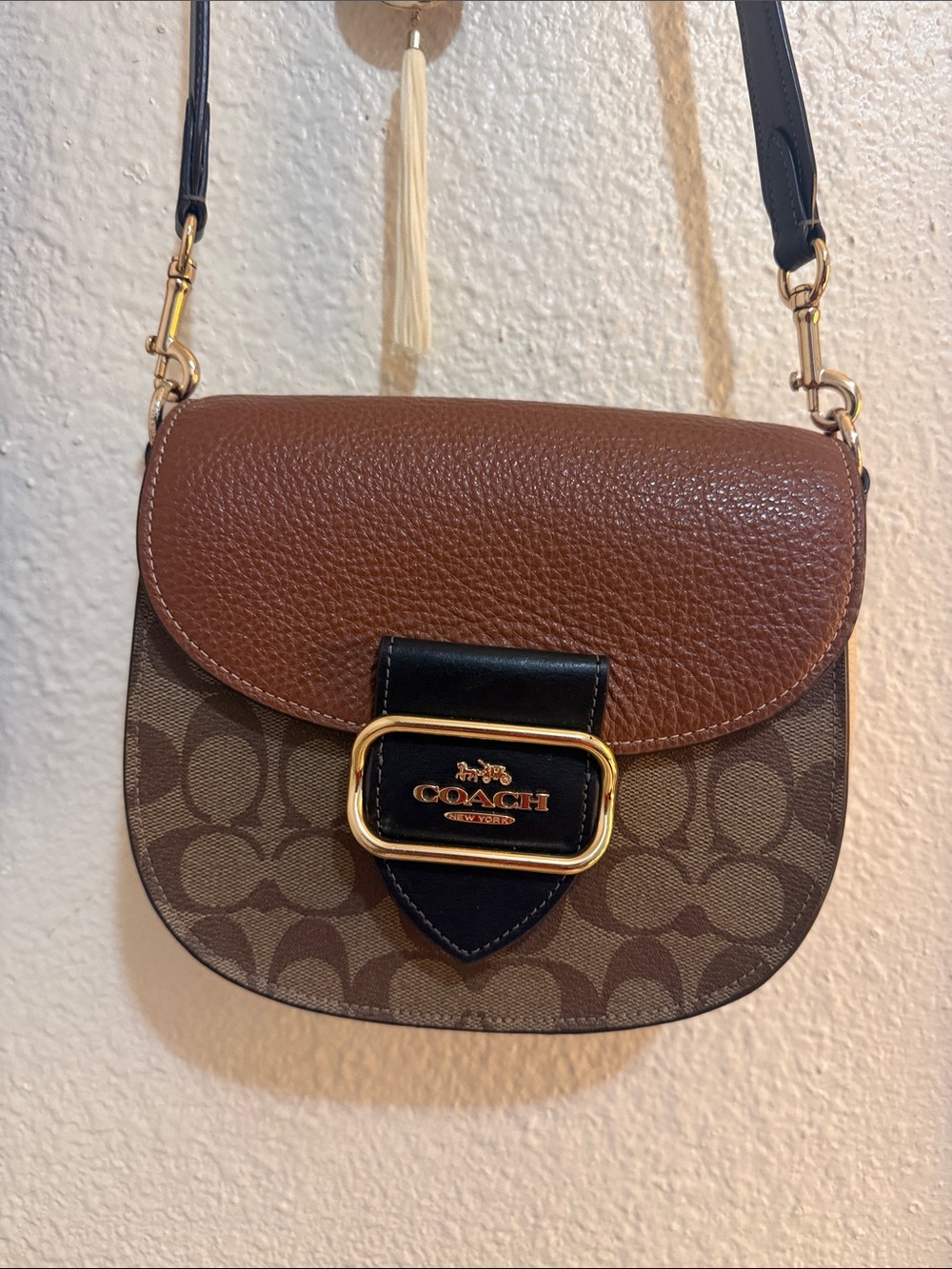Coach Signature Morgan Saddle Crossbody bag - Picture 14 of 16